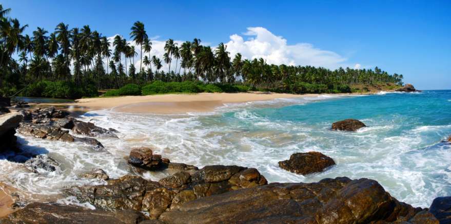 Strand in Tangalle auf Sri Lanka