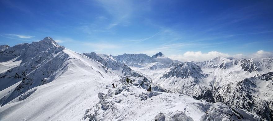 Winter in der Hohen Tatra in Polen