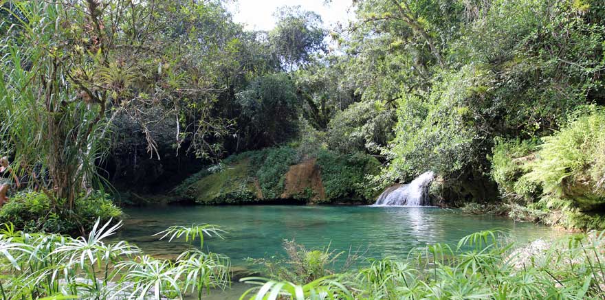 Naturschwimmbecken in Topes de Collantes