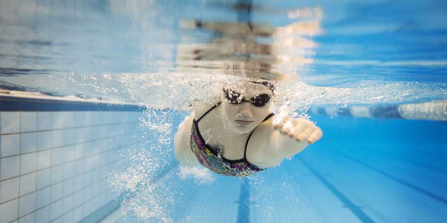 Schwimmerin