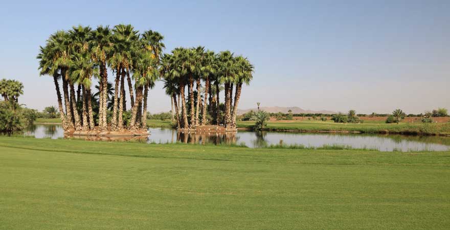 Golfplatz in Marokko