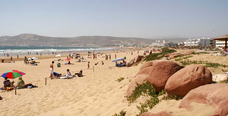 Strand in Agadir