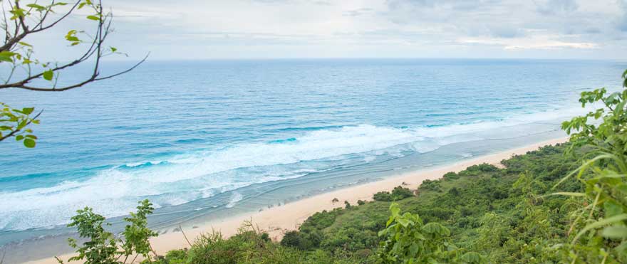 Strand Nyang Nyang Beach auf Bali in Indonesien