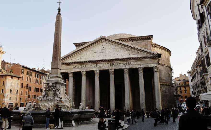 Pantheon in Rom in Italien