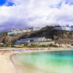 Strand Playa de Amadores auf Gran Canaria in Spanien