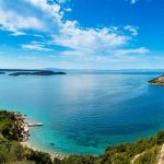 Strand Rajska Plaza in Kroatien