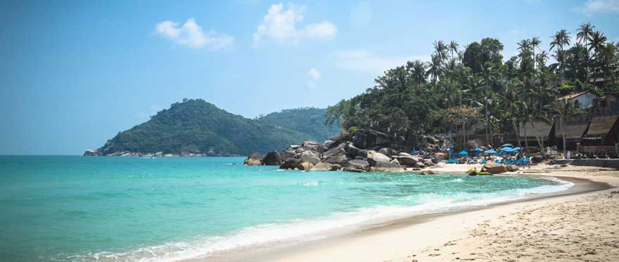 Strand Thong Nai Pan Noi in Thailand