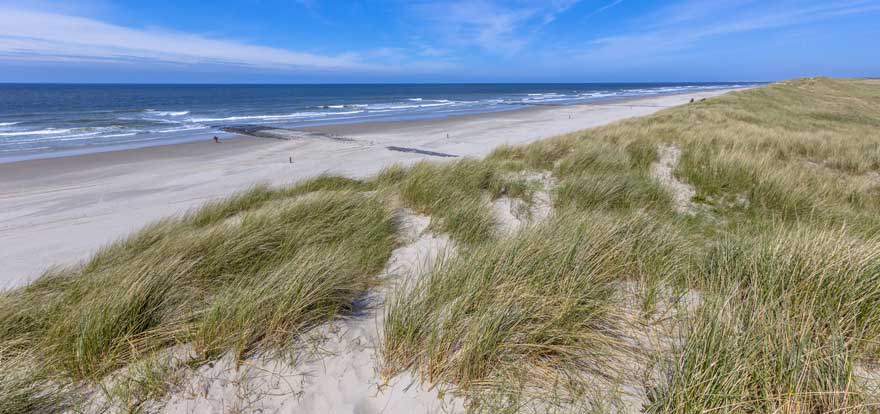 Strand-auf-Texel