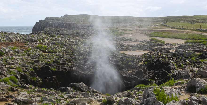 Bufones de Pria in Spanien