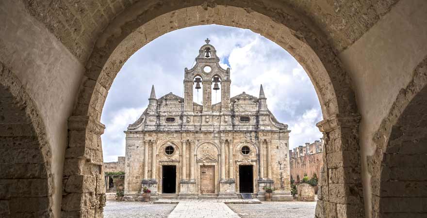 Kloster Arkadi auf Kreta in Griechenland