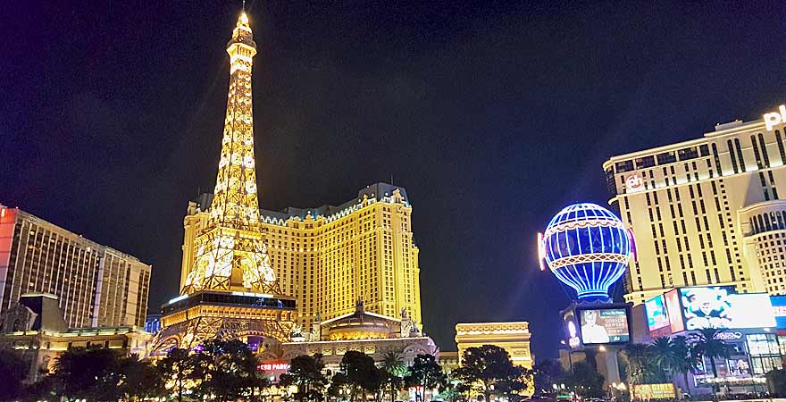 Nachts in Las Vegas