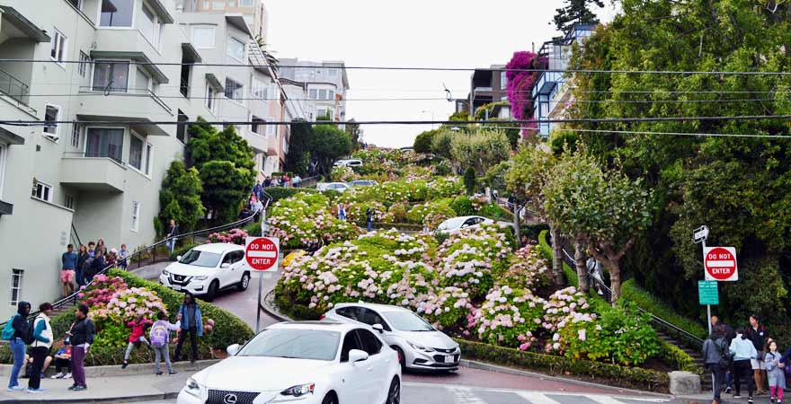Lombard Street in San Francisco