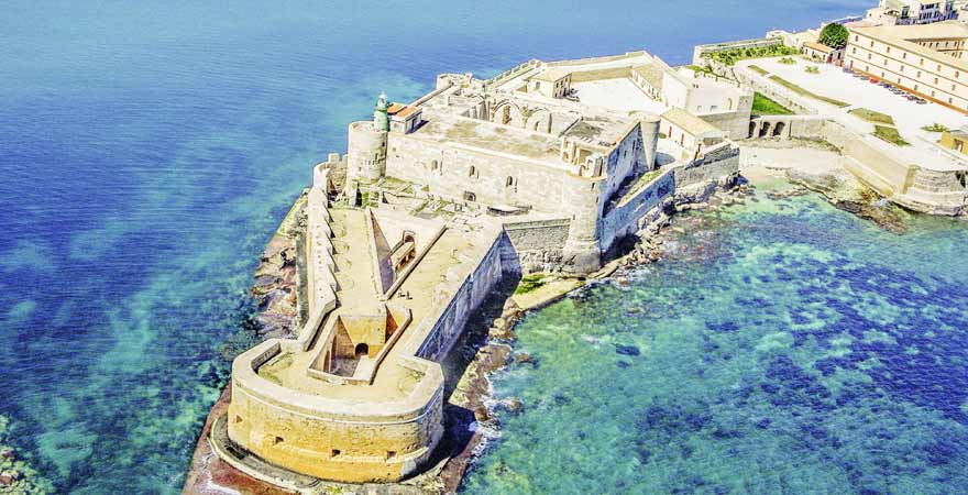Castello Maniace in Syrakus auf Sizilien