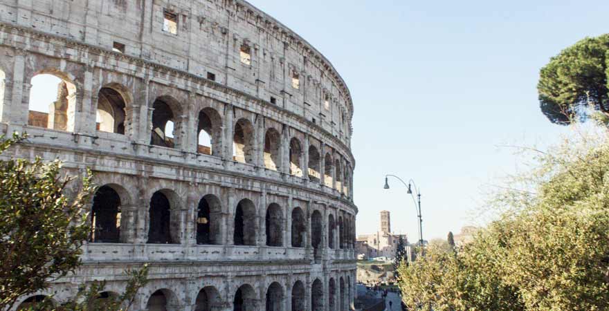 Colosseum in Rom in Italien
