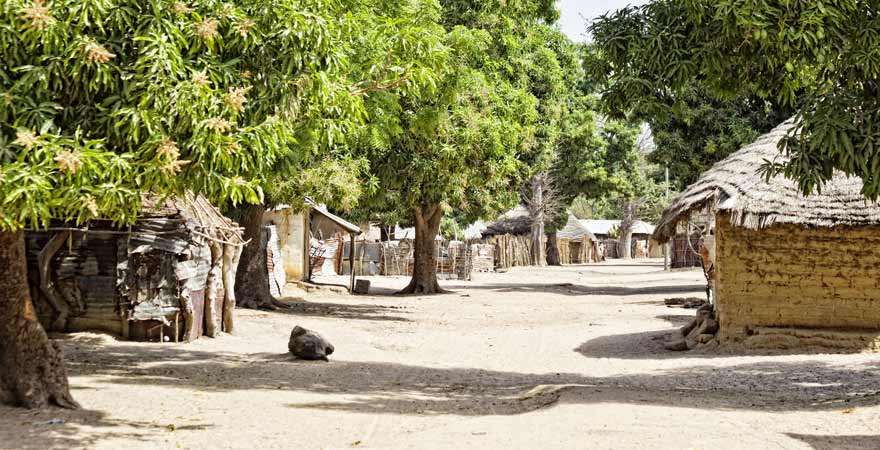 Dorf Kuna Kinteh in Gambia