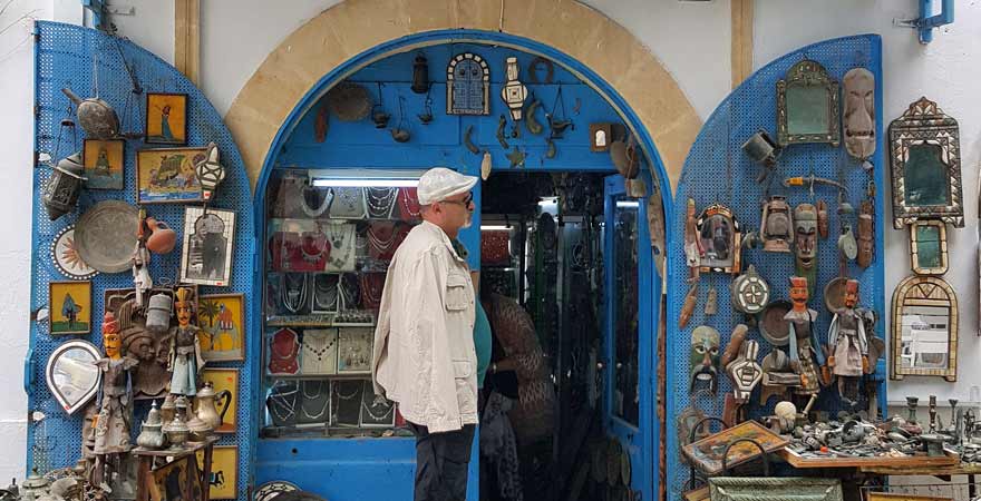 Kunsthandwerk in Mahdia in Tunesien