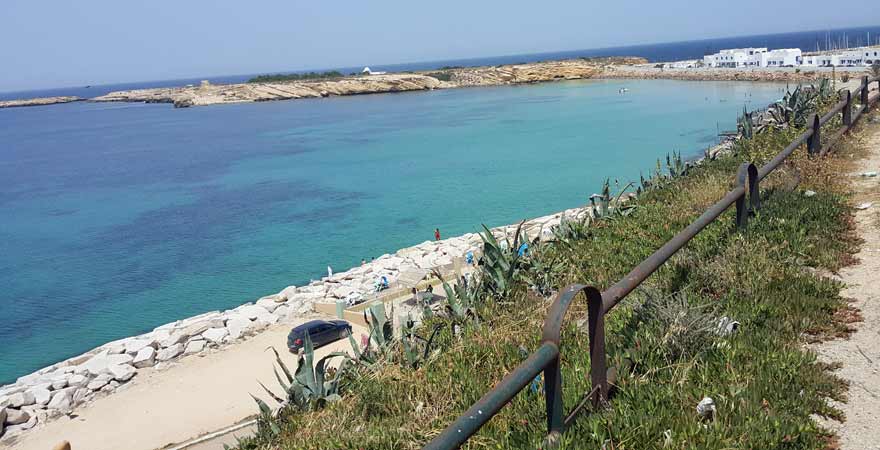 Strand bei Monastir in Tunesien