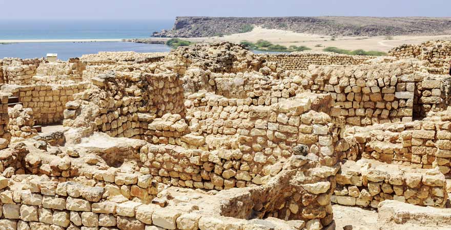 Sumhuram bei Salalah im Oman
