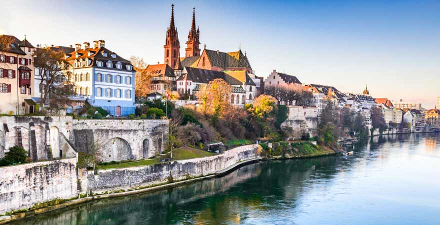 Basel in der Schweiz
