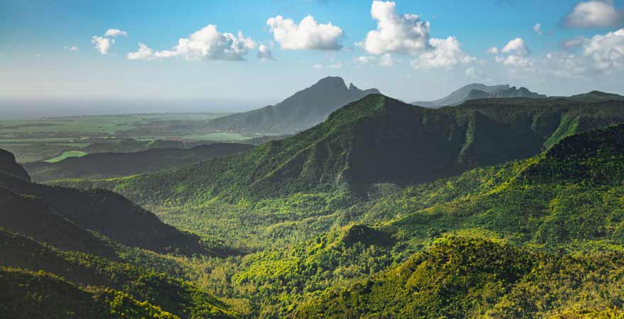 Black River Gorges Nationalpark auf Mauritius