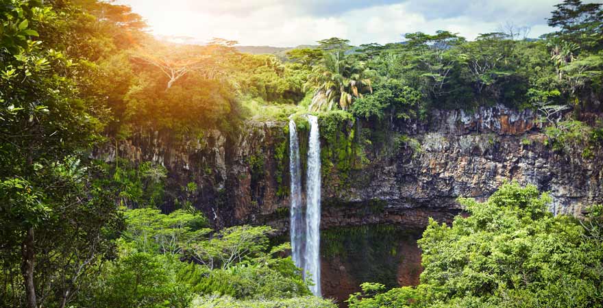 Chamarel Wasserfälle auf Mauritius