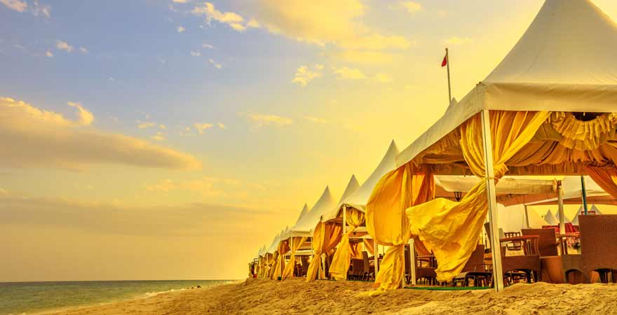 Khor al Udaid Beach in Katar