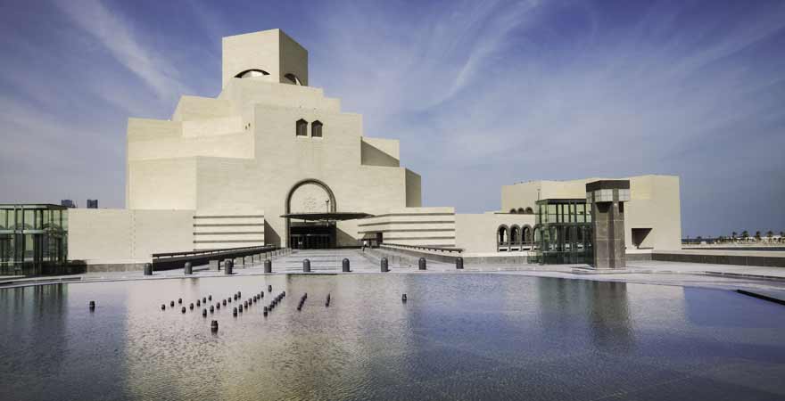 Museum fuer Islamische Kunst in Doha in Katar