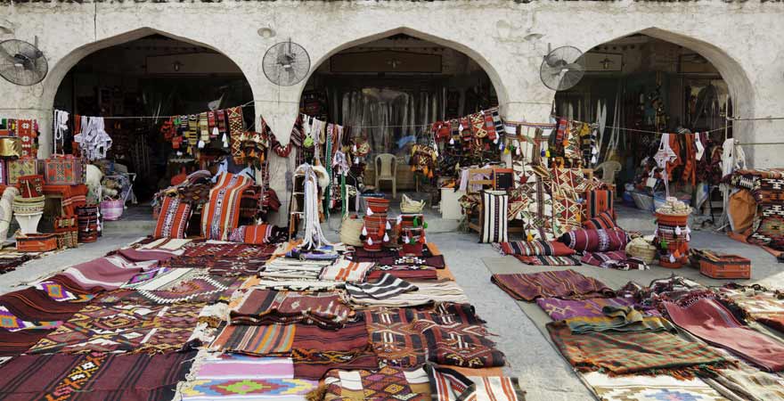 Souq Waqif in Doha in Katar