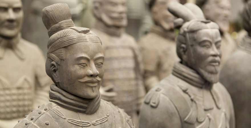 Terrakotta Armee in Xi'an in China