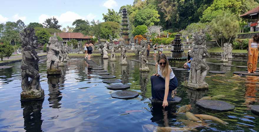 Wasserpalast Tirta Gangga auf Bali