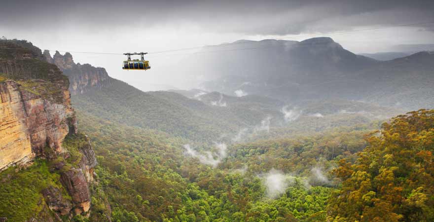 Blue Mountains in Australien