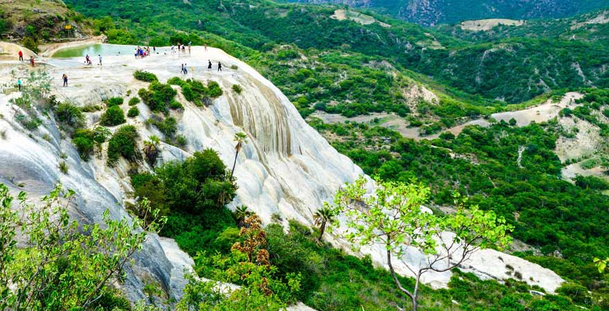 Hierve el Agua in Mexiko