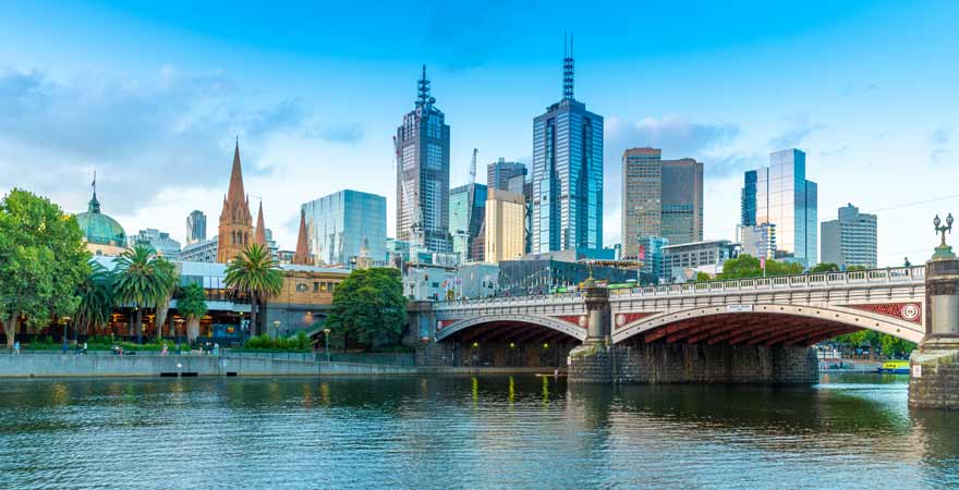 Melbourne in Australien