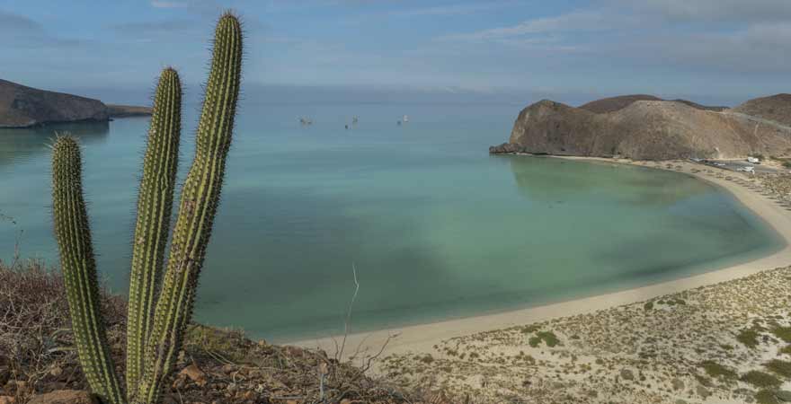 Playa Balandra in Mexiko