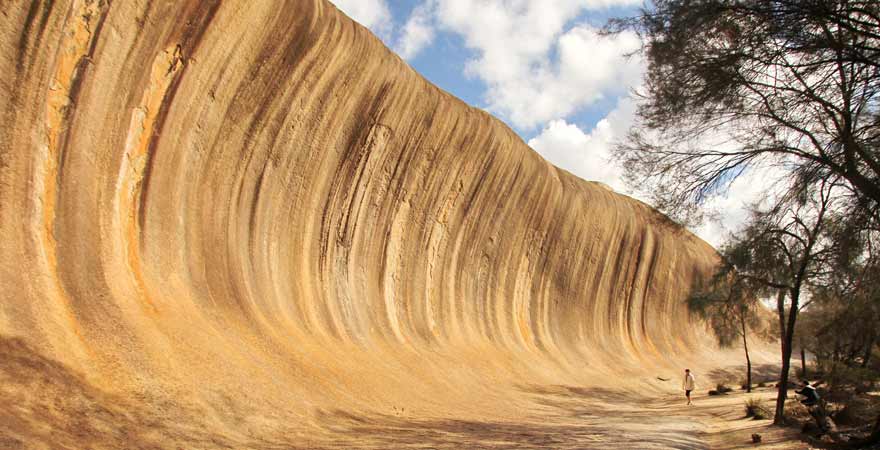 Wave Rock in Australien