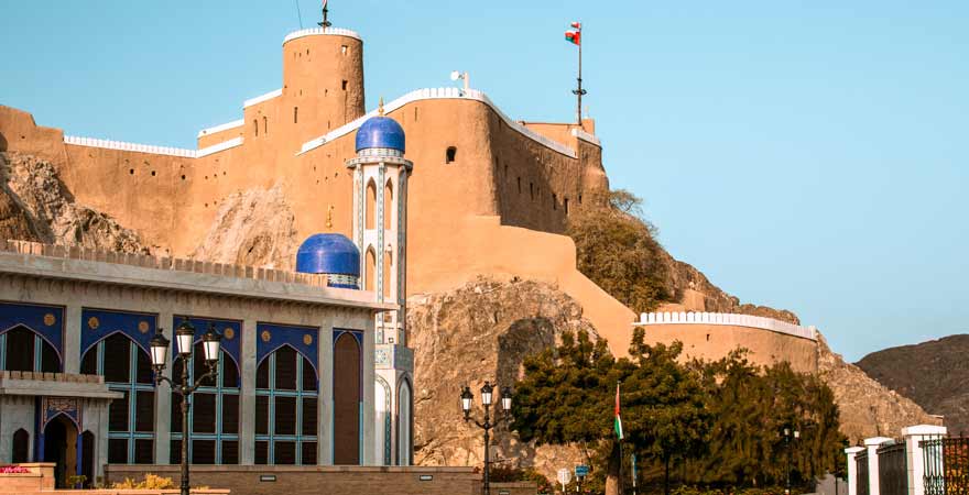 Fort Mirani in Maskat im Oman