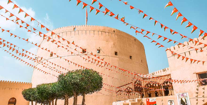 Fort in Nizwa im Oman