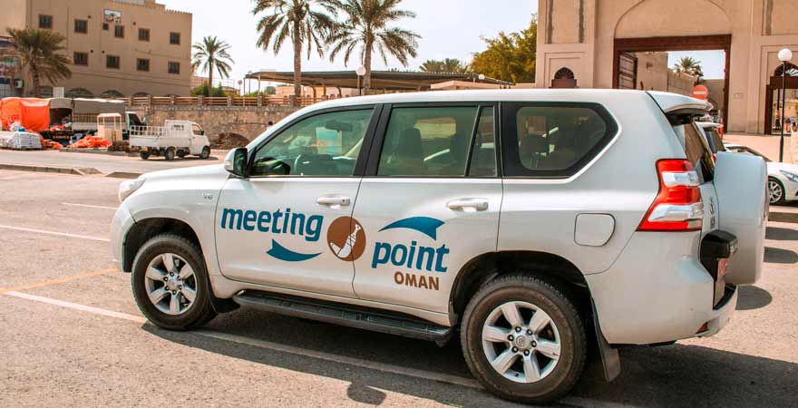 Meeting Point Auto in Nizwa im Oman