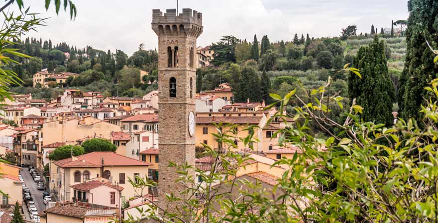 Fiesole in Italien