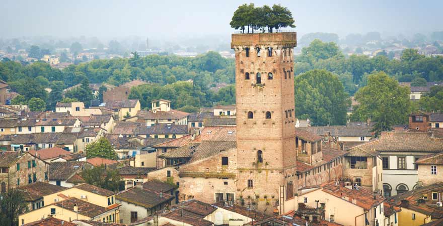Lucca in Italien