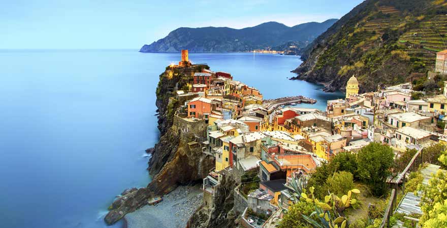 Manarola in Cinque Terre in Italien