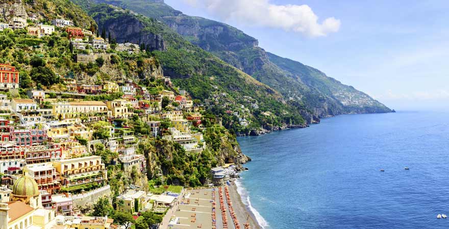Positano in Italien