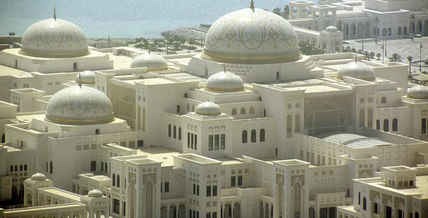 Qasr al Watan in Abu Dhabi in den VAE