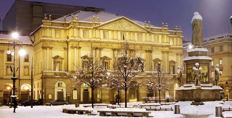 Scala in Mailand in Italien