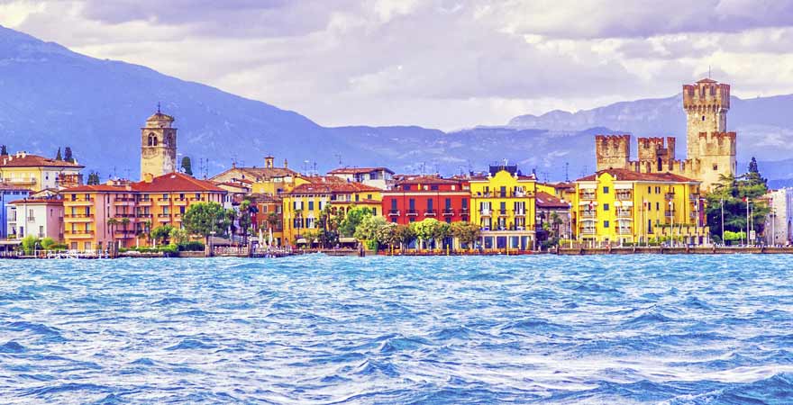 Sirmione an Gardasee in Italien