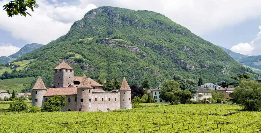 Castel mareccio in Bozen in Südtirol