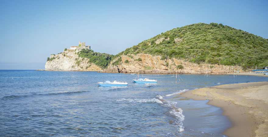 Castiglione della Pescaia in der Toskana in Italien