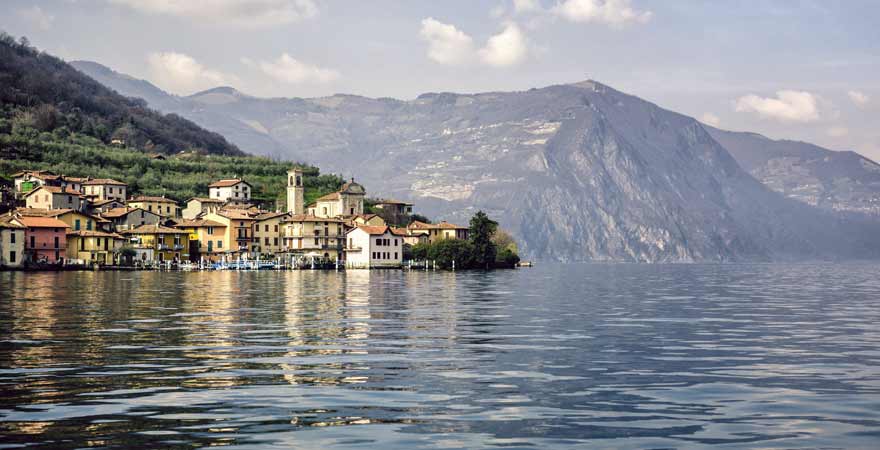Iseosee in italien