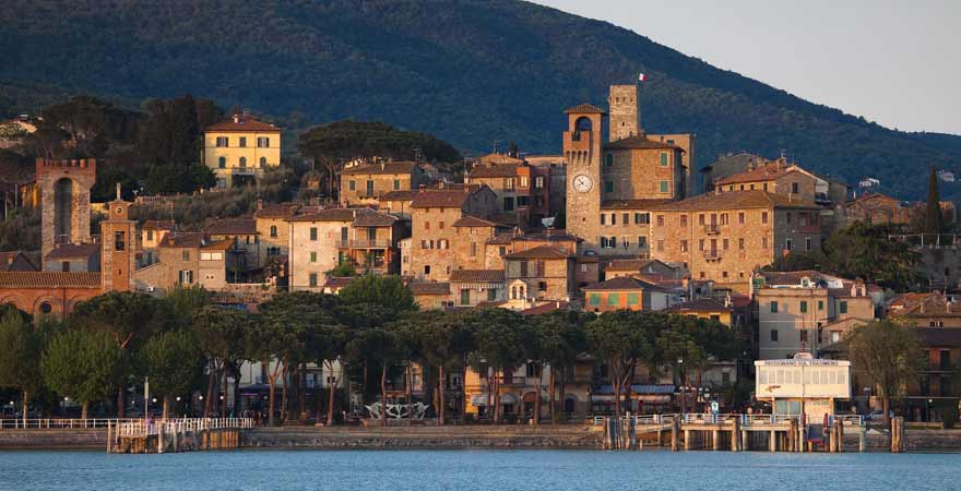 Lago Trasimeno in Italien