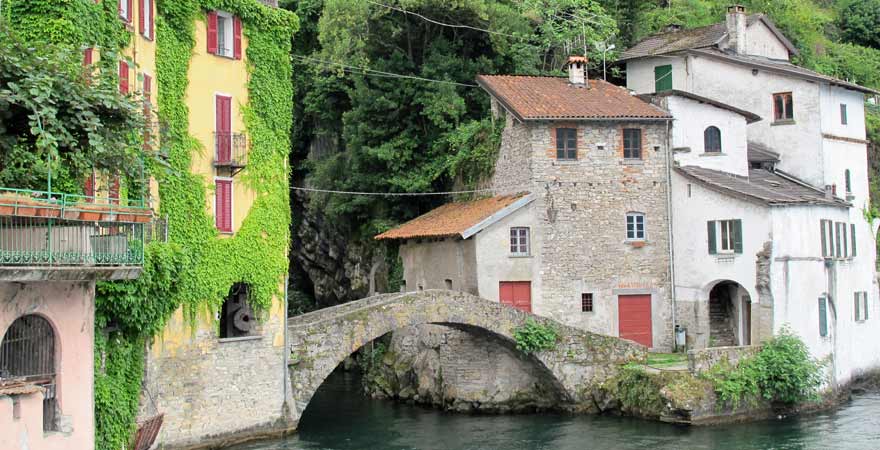 Lago di Como in Italien